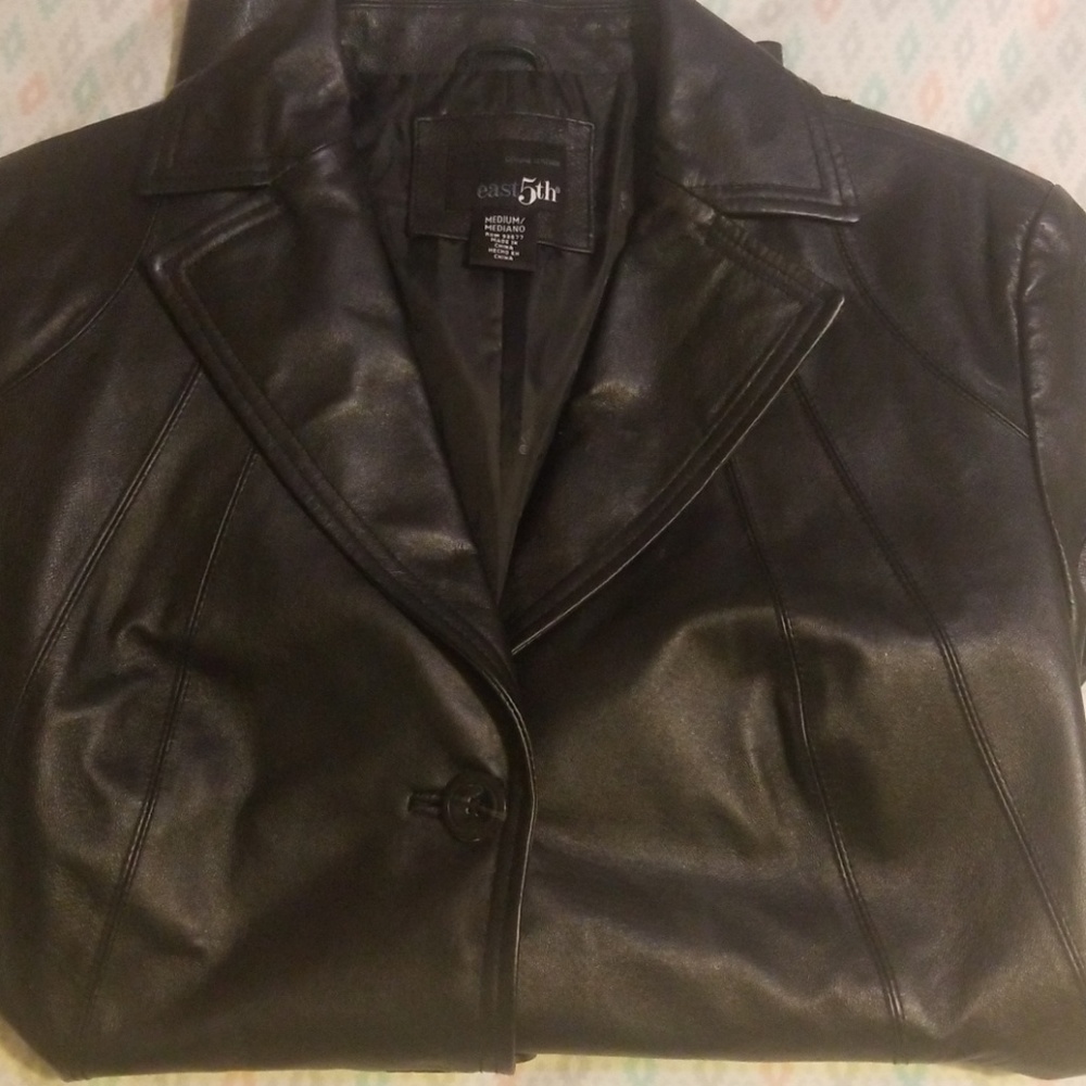 East 5th genuine leather jacket